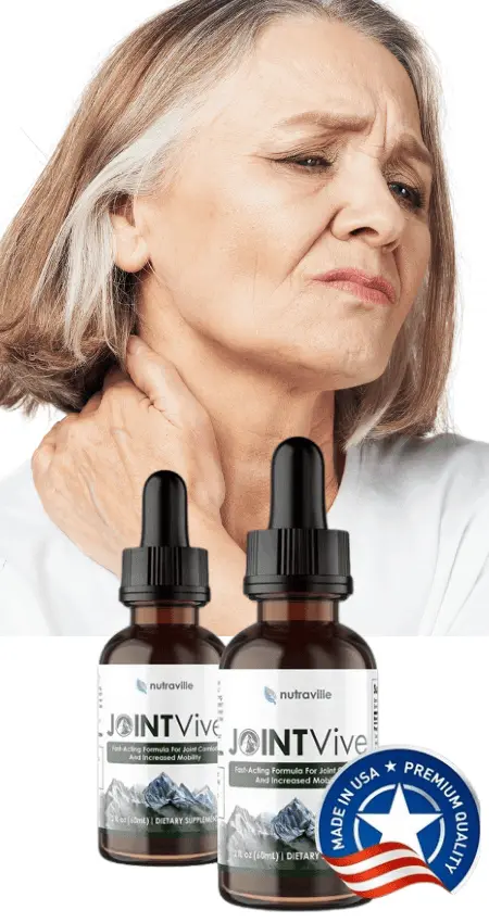 JointVive supplement bottle for joint pain relief and mobility support
